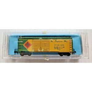 Atlas 2288 N Scale T.P.&W. 5032 40' 2 Door Box Car NIB U103-54